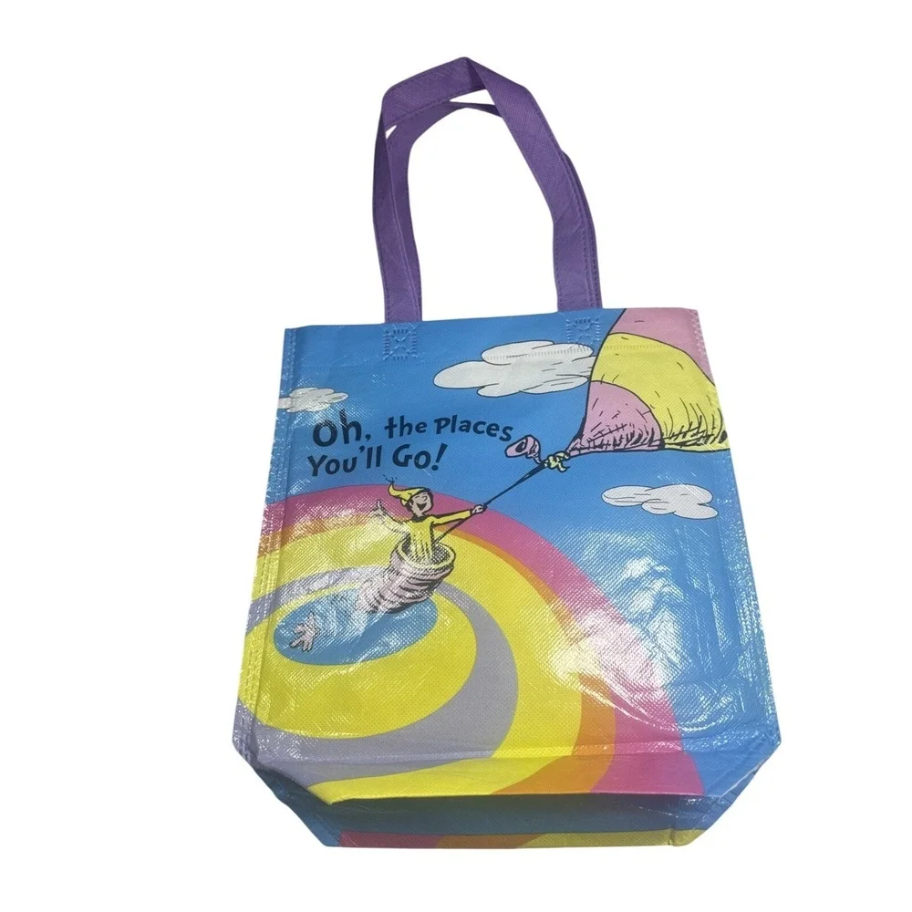 Dr. Seuss Shopper Tote Oh! The Places You'll Go! 2018 Collectible Bag NWOT